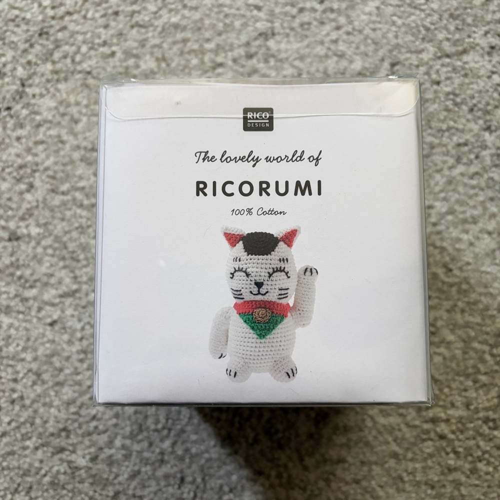 NWT Rico Lucky Cat Amigurumi Kit